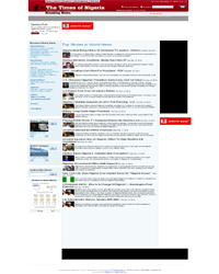 times of nigeria - world